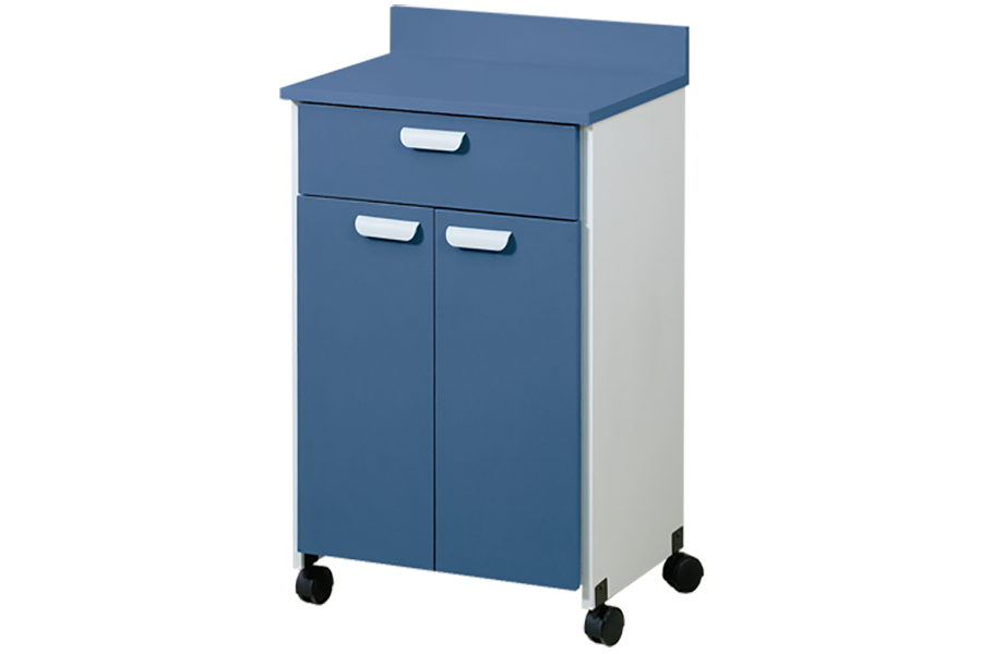 Mobile Treatment Cabinet With 2 Doors